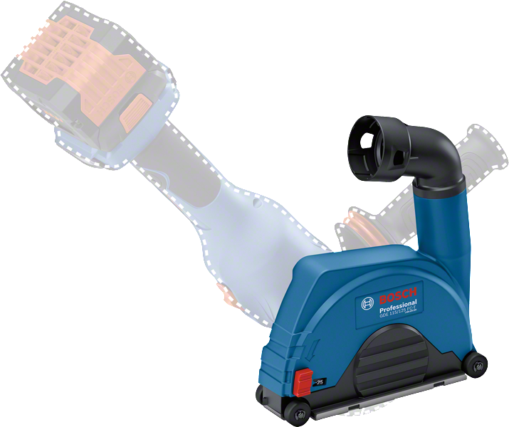 Bosch Attachment, Dust extraction GDE 115/125 FC-T - 0