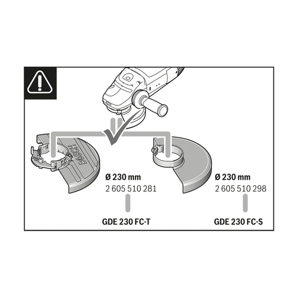 Bosch Attachment, Dust extraction GDE 230 FC-S - image 06
