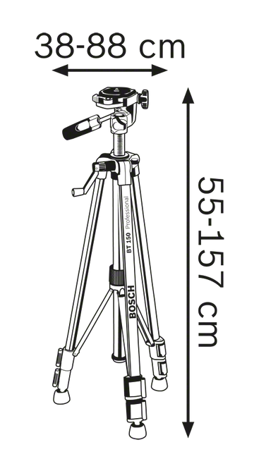 Bosch Building Tripod BT 150 - 0