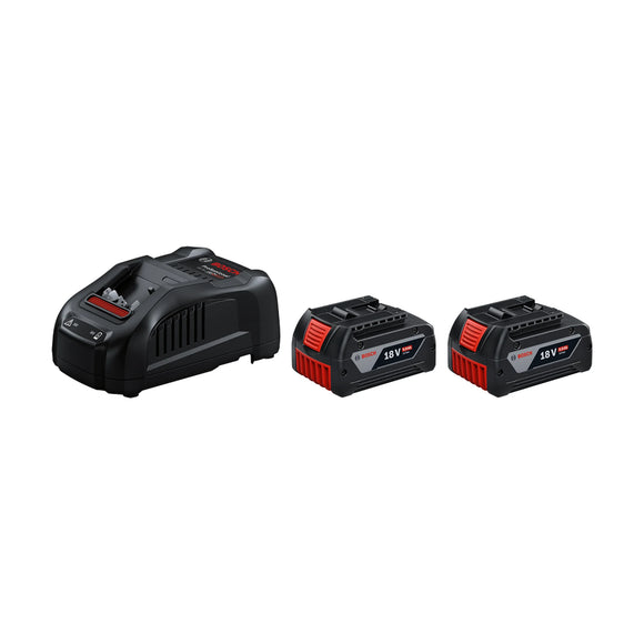 Bosch Charger & 2 Batteries StarterKit 18V 5.0Ah - image 01