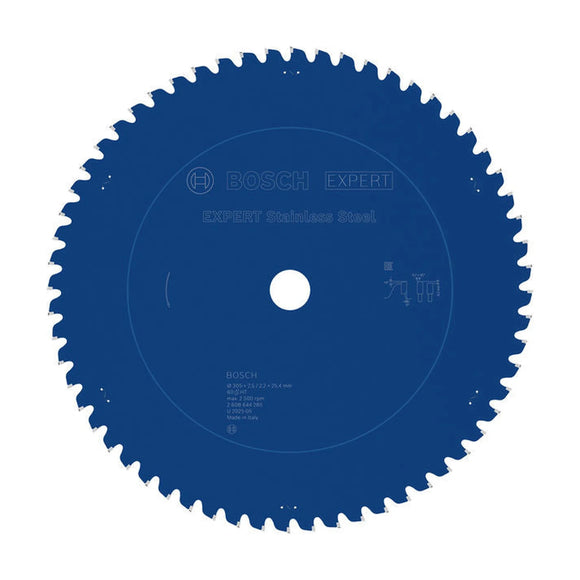 EXPERT Stainless Steel Circular Saw Blade, 305 x 2.5/2.2 x 25.4 mm, T60 - image 03