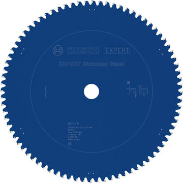 EXPERT Stainless Steel Circular Saw Blade, 305 x 2.5/2.2 x 25.4 mm, T80