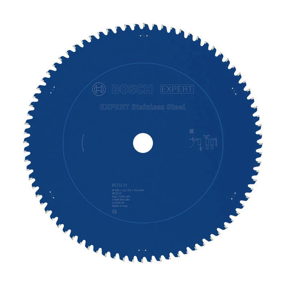 EXPERT Stainless Steel Circular Saw Blade, 305 x 2.5/2.2 x 25.4 mm, T80 - image 03
