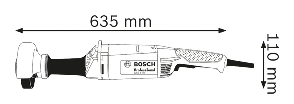 Bosch Straight Grinder GGS 8 SH