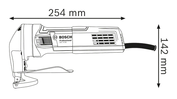Bosch Shear/Cutter GSC 75-16