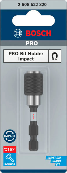 Bosch PRO Quick Change Bit Holder Impact, 60 mm - 0