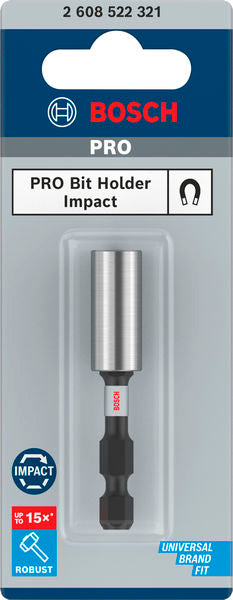 Bosch PRO Standard Bit Holder Impact, 60 mm - 0