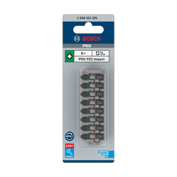 Bosch PRO Pozidriv Impact Bit, PZ2, 25 mm, 8 pcs - image 02