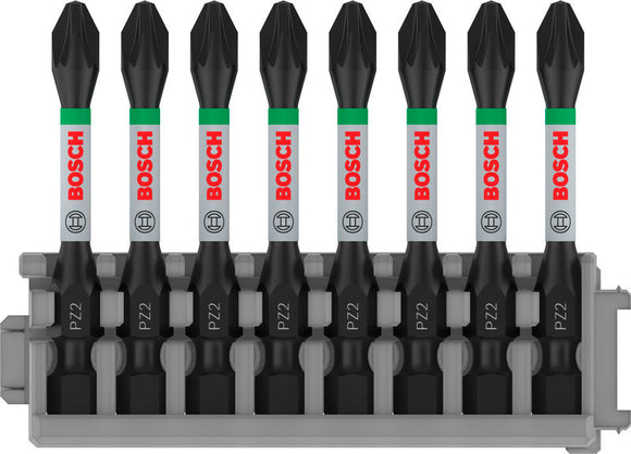 Bosch PRO Pozidriv Impact Bit, PZ2, 55 mm, 8 pcs
