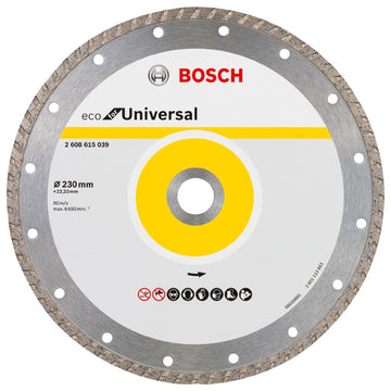 Bosch ECO for Universal Turbo 230 x 22,25 - Continuous Rim