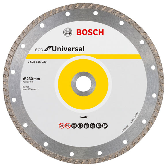 Bosch ECO for Universal Turbo 230 x 22,25 - Continuous Rim