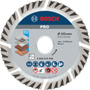 Bosch PRO Multi Material Diamond Disc, 125 x 22.23 mm-1