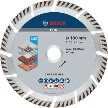 Bosch Standard for Universal 180 x 22,23 x 2, segmented