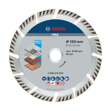 Bosch Standard for Universal 180 x 22,23 x 2, segmented - image 01