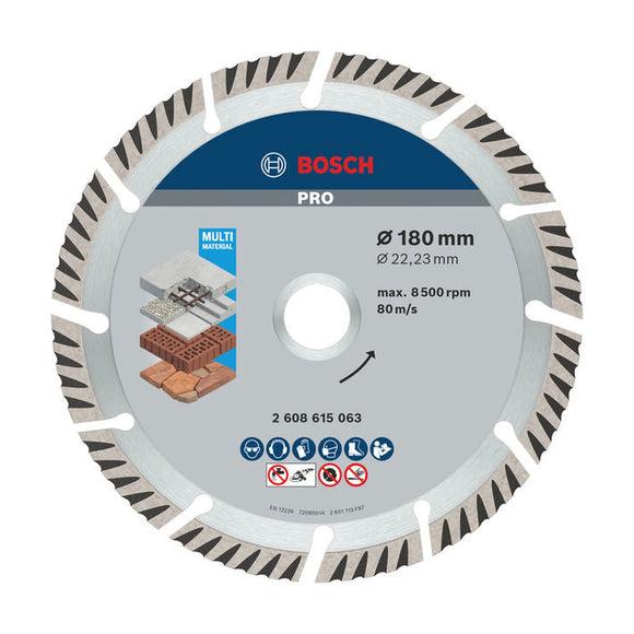 Bosch Standard for Universal 180 x 22,23 x 2, segmented - image 01