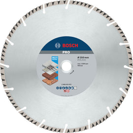 Bosch PRO Multi Material Diamond Disc, 350 x 25.4 mm