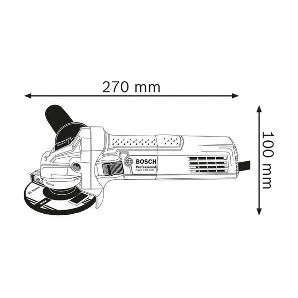 Bosch Small Angle Grinder GWS 750-115 - image 06