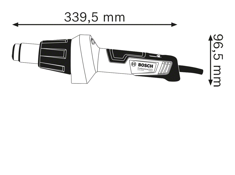 Bosch Heat Gun GHG 20-60 - 0
