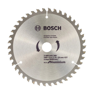Bosch Circular Saw Blade Eco for Aluminium 160 x 20 x 2,0,1,4 mm, 42 - image 01