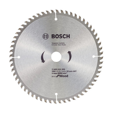 Bosch Circular Saw Blade Eco for wood 184 x 20 x 2,2/1,4 mm, 60 - image 01