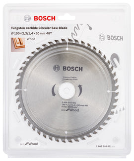 Bosch Circular Saw Blade Eco for wood 190 x 30 x 2,2/1,4 mm, 48 - 0
