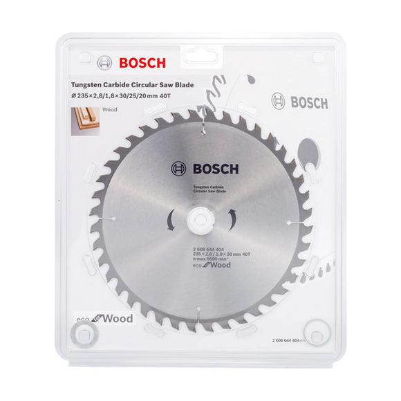 Bosch Circular Saw Blade Eco for wood 235 x 30 x 2,8/1,8 mm, 40 - image 02