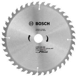 Bosch Circular Saw Blade Eco for wood 254 x 30 x 3,0/2,0 mm, 40