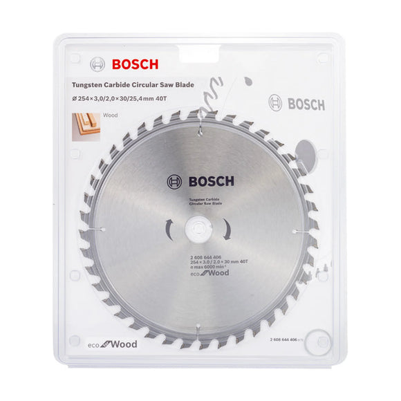 Bosch Circular Saw Blade Eco for wood 254 x 30 x 3,0/2,0 mm, 40 - image 02