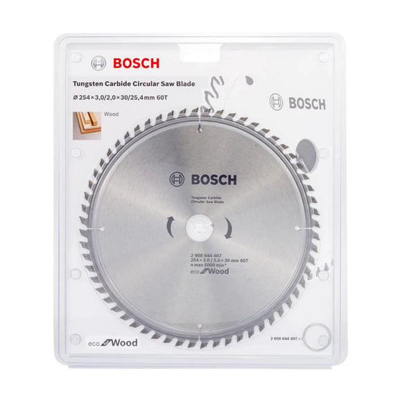 Bosch Circular Saw Blade Eco for wood 254 x 30 x 3,0/2,0 mm, 60 - image 02