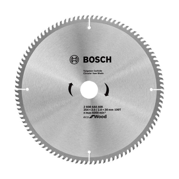 Bosch Circular Saw Blade Eco for wood 254 x 30 x 3,0/2,0 mm, 100 - image 01