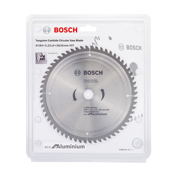 Bosch Circular Saw Blade Eco for Aluminium 184 x 20 x 2,2/1,4 mm, 60 - image 02