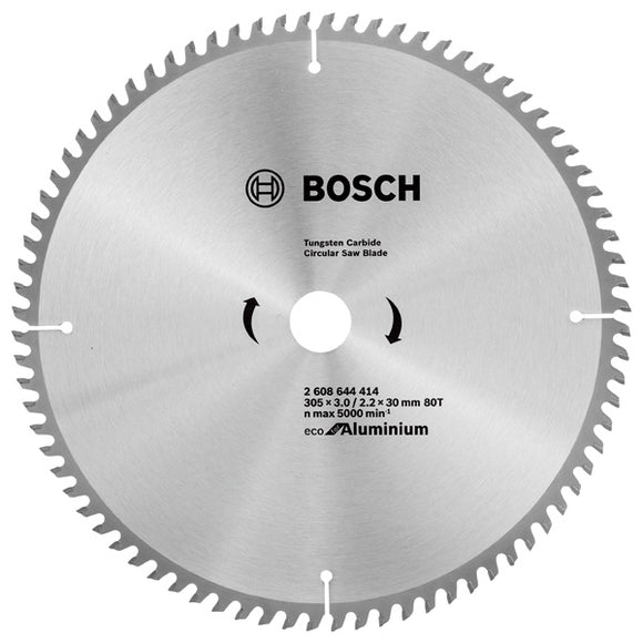 Bosch Circular Saw Blade Eco for Aluminium 305 x 30 x 3,2/2,2 mm, 80