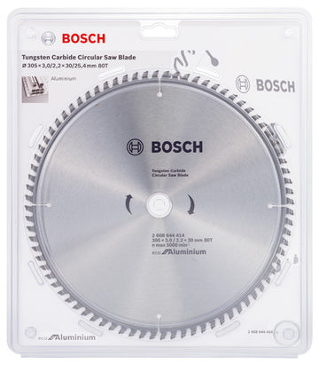 Bosch Circular Saw Blade Eco for Aluminium 305 x 30 x 3,2/2,2 mm, 80 - 0