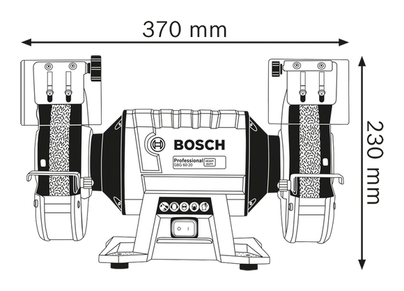 Bosch Bench Grinder GBG 60-20