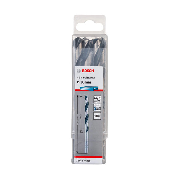 HSS Twist Drill Bit PointTeQ 10.0mm, 10 pc - image 02