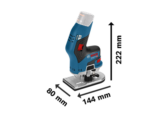 Bosch Cordless Router GKF 12V-8 Solo excl Battery & Charger