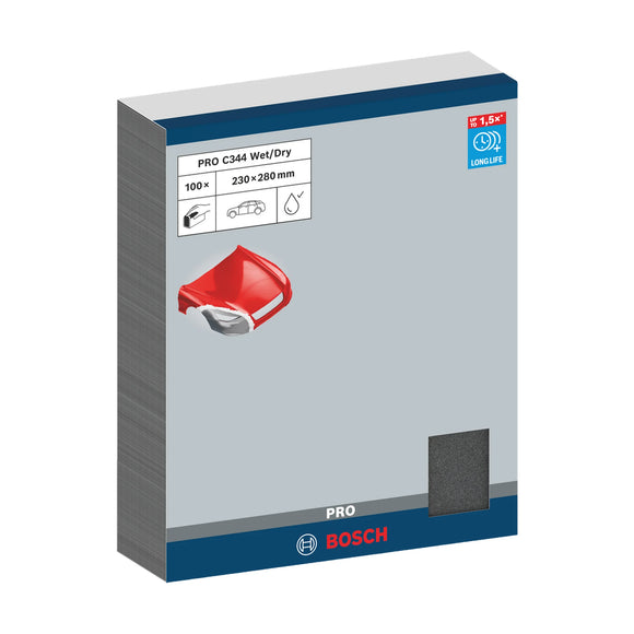 PRO C344 wet and dry Hand Sanding Sheet, 230 x 280 mm, G150, 100 pcs - image 02