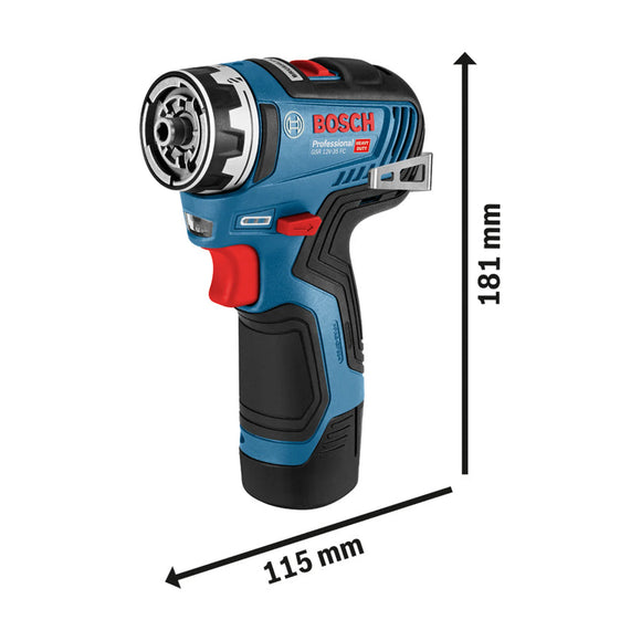 Bosch Cordless Drill Driver GSR 12V-35 FC Solo excl Battery & Charger - image 03