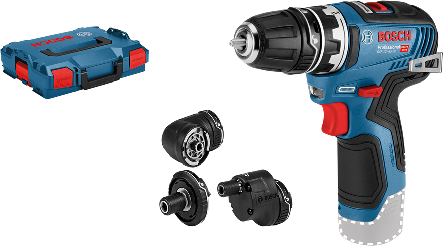 Bosch Cordless Drill Driver GSR 12V-35 FC Solo excl Battery & Charger - 0