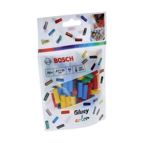 Bosch Gluey Sticks, Colour Mix 5 x 14 Sticks (5 different colours) - image 02