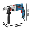 Bosch Impact Drill GSB 24-2 RE Keyless Chuck - image 03