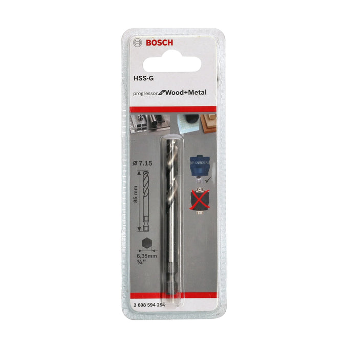 Pilot drill Plus HSS-G 7,15 x 85 mm - image 02