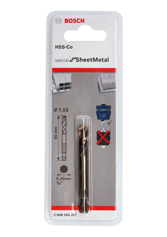 Pilot drill Plus HSS-Co 7,15 x 65 mm
