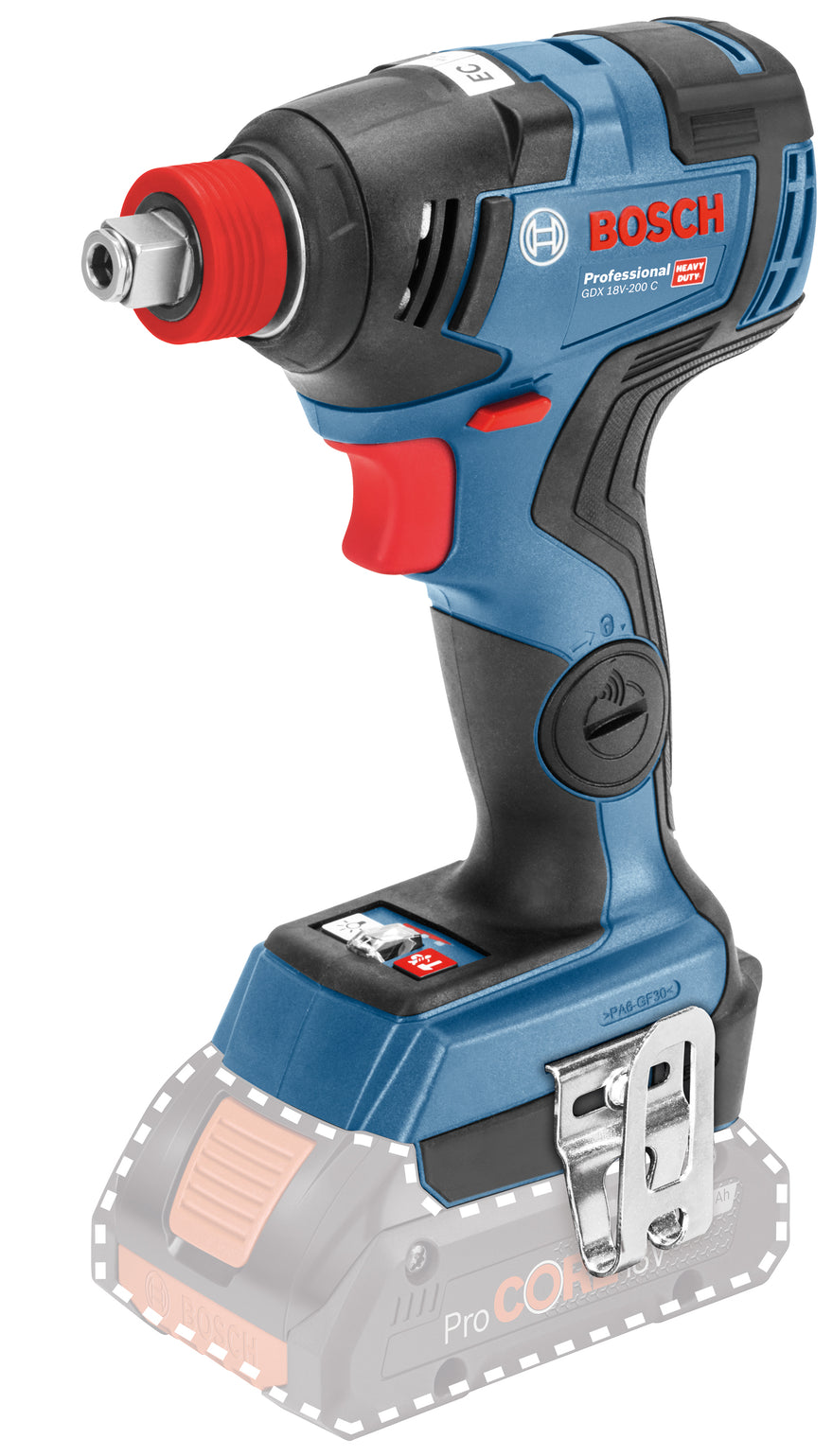 Bosch Cordless Impact Driver/Wrench GDX 18V-200 C Solo excl Battery & Charger