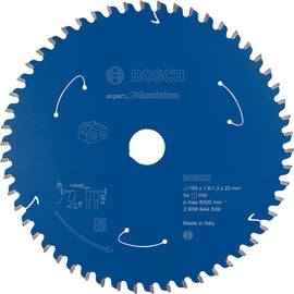 Expert for Aluminium Circular Saw Blade for Cordless Saws 165x1.8/1.3x20 T54