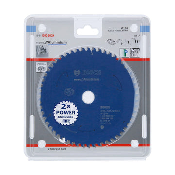 Expert for Aluminium Circular Saw Blade for Cordless Saws 165x1.8/1.3x20 T54 - image 02