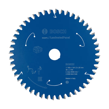 Expert for Laminated Panel Circular Saw Blade for Cordless Saws 160x1.8/1.2x20 T48 - image 01