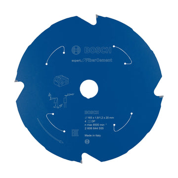Expert for Fibre Cement Circular Saw Blade for Cordless Saws 165x1.8/1.2x20 T4 - image 01