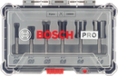 PRO Router Bit Straight Set, Shank 1/4?, 6 pcs-2