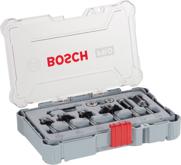 PRO Router Bit Trim and Edging Set, Shank 1/4?, 6 pcs